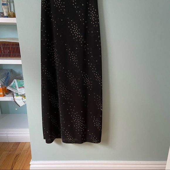 Vintage 80s/90s Black sparkly evening dress - Picture 4 of 7